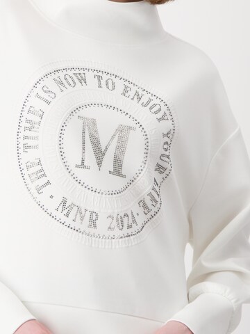 Sweat-shirt monari en blanc