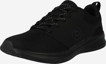 bugatti Athletic Lace-Up Shoes 'Takka' in Black: front