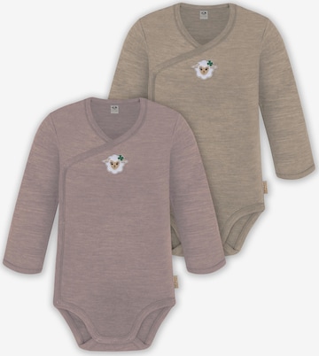 normani Rompertje/body 'Kaitaia' in Grijs: voorkant