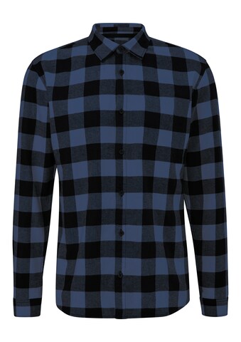Chemise QS en bleu : devant