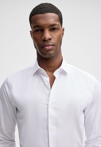 STRELLSON Slim fit Button Up Shirt in White