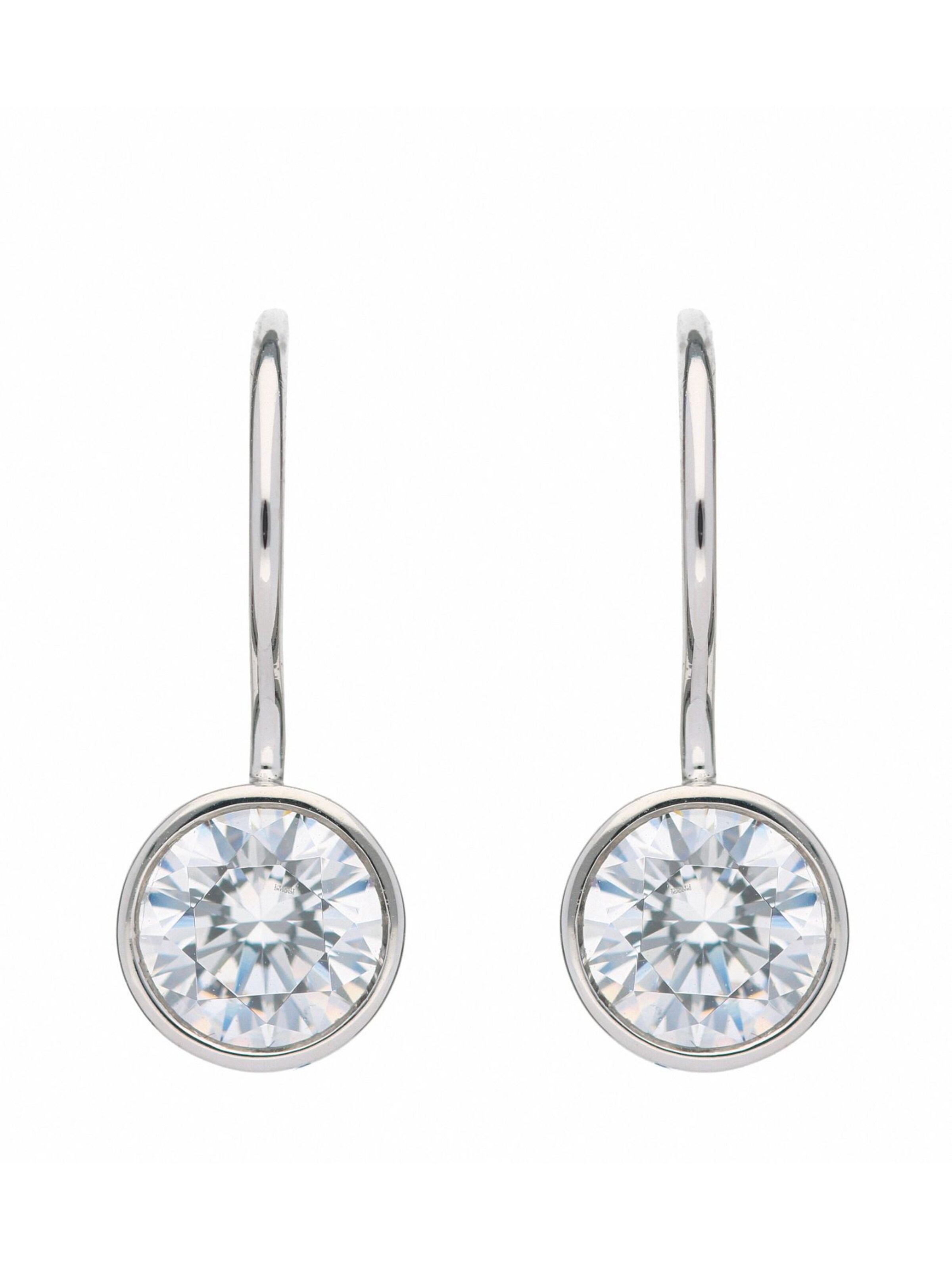 Adelia´s Ohrringe in Silber: Vorderseite