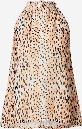 River Island Haut 'YASMIN' en orange / noir / blanc, Vue avec produit