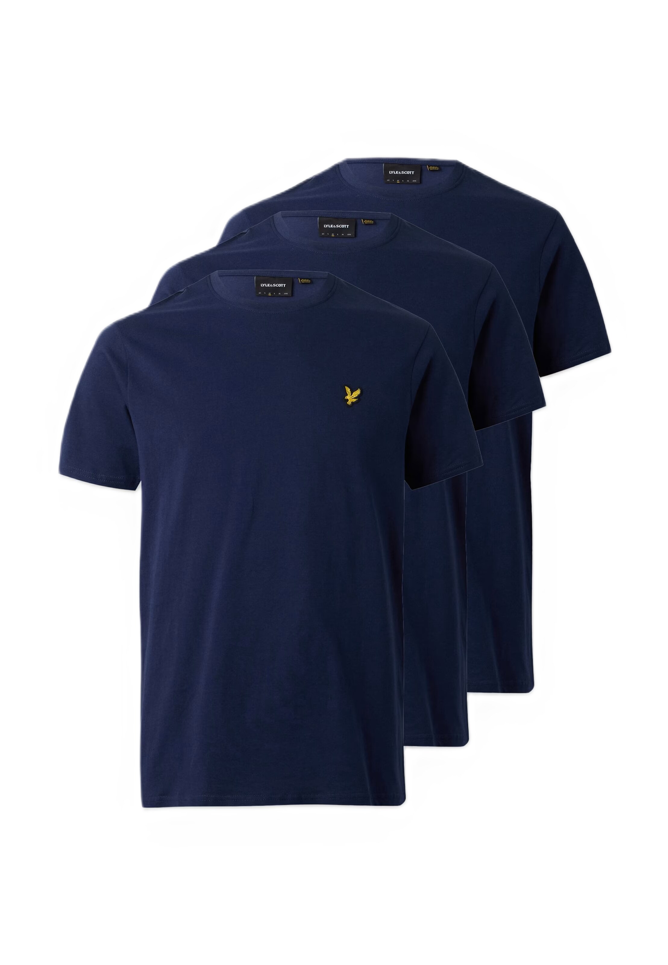 Maglietta di Lyle & Scott in blu: frontale