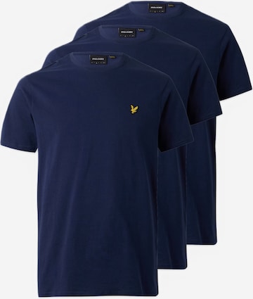 Maglietta di Lyle & Scott in blu: frontale