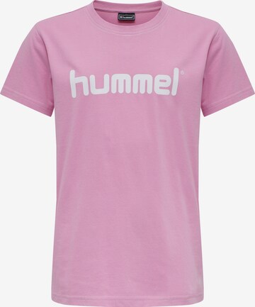 Hummel Shirt in Roze: voorkant