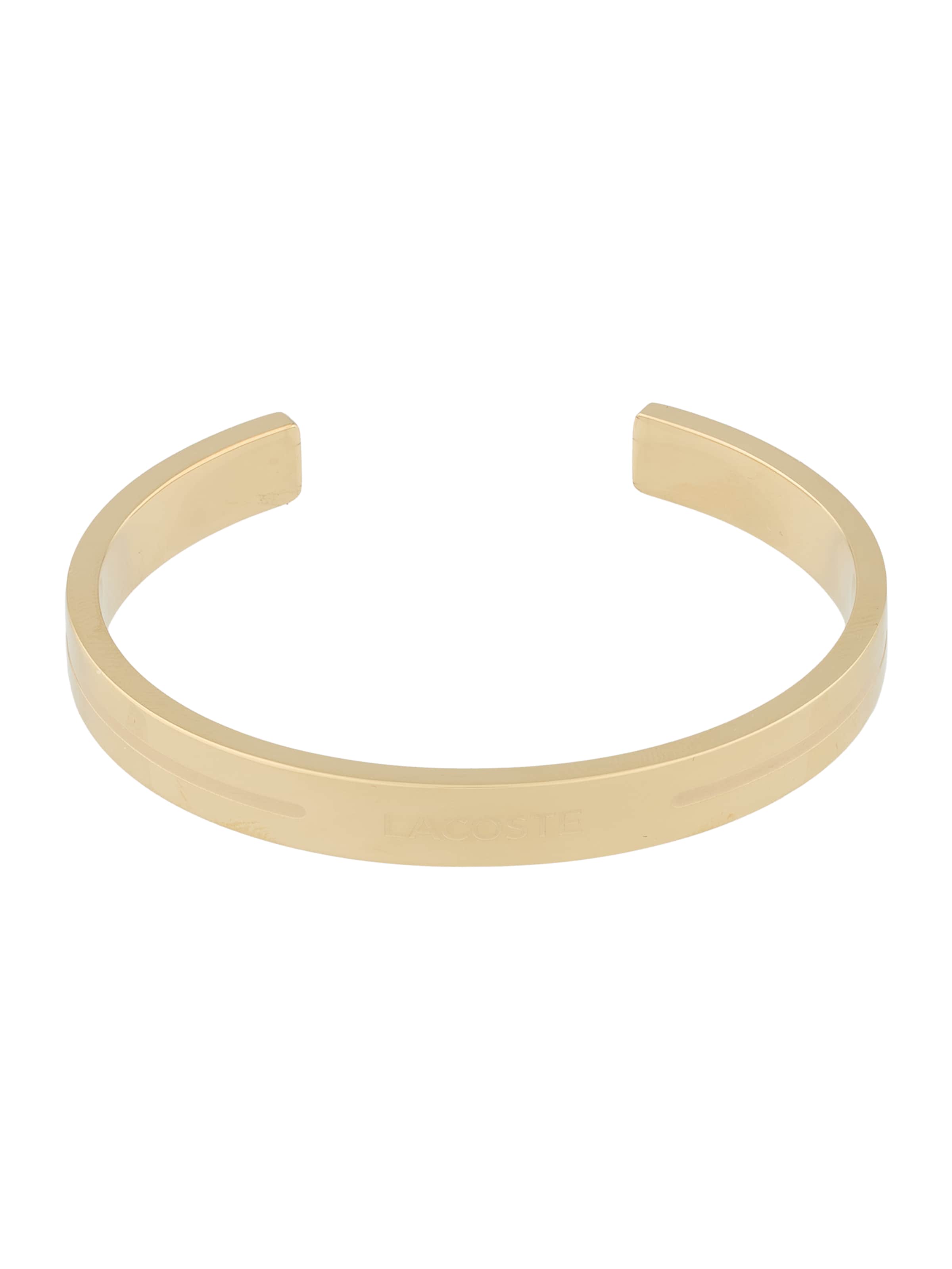 LACOSTE Браслет 'Adventurer' в Золотой: спереди