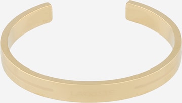 LACOSTE - Pulseira 'Adventurer' em ouro: frente