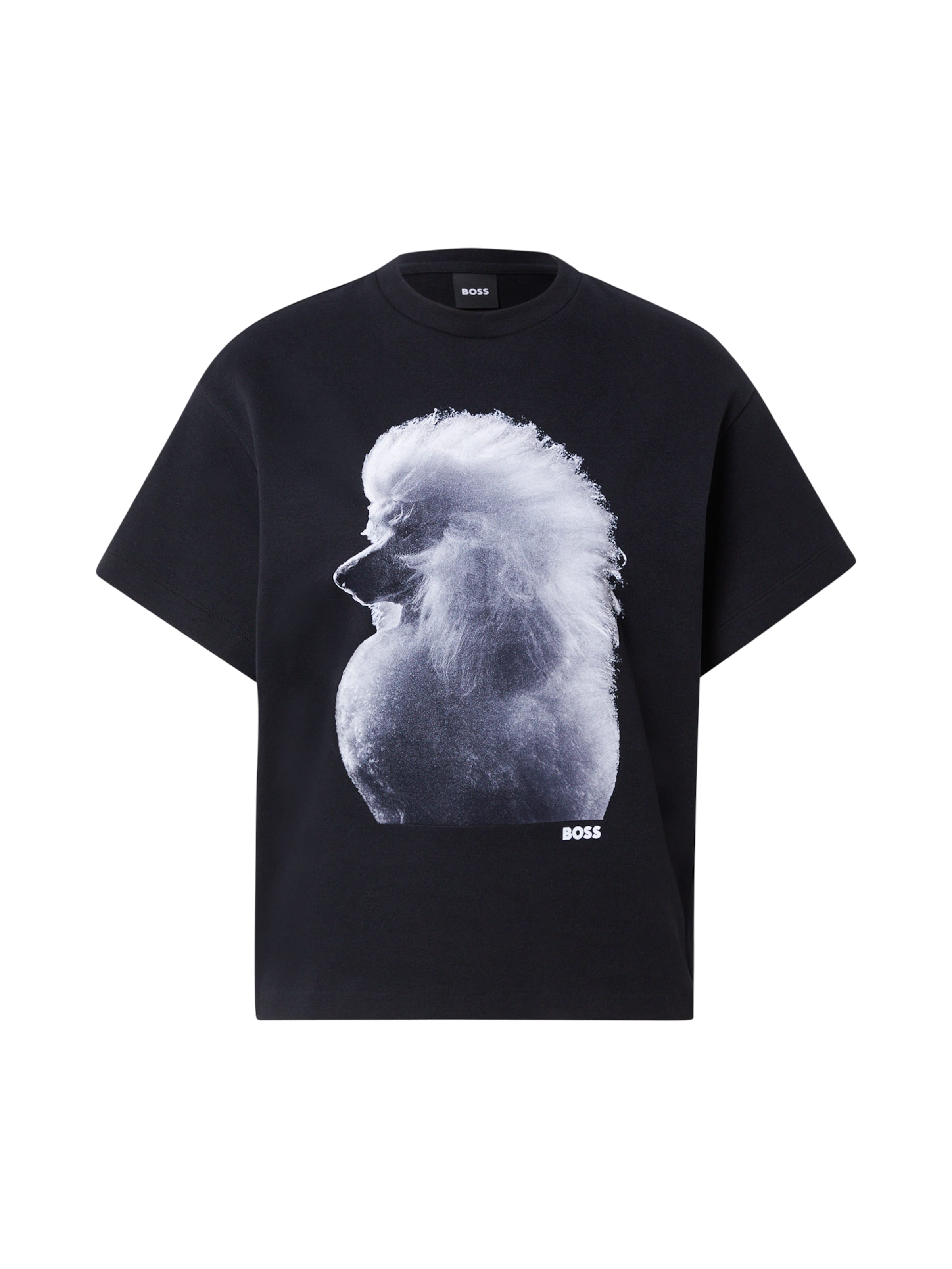 BOSS Shirt 'Elne' in Black: front