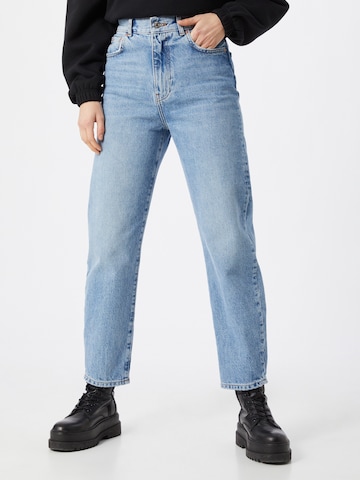 Loosefit Jeans di Gina Tricot in blu: frontale