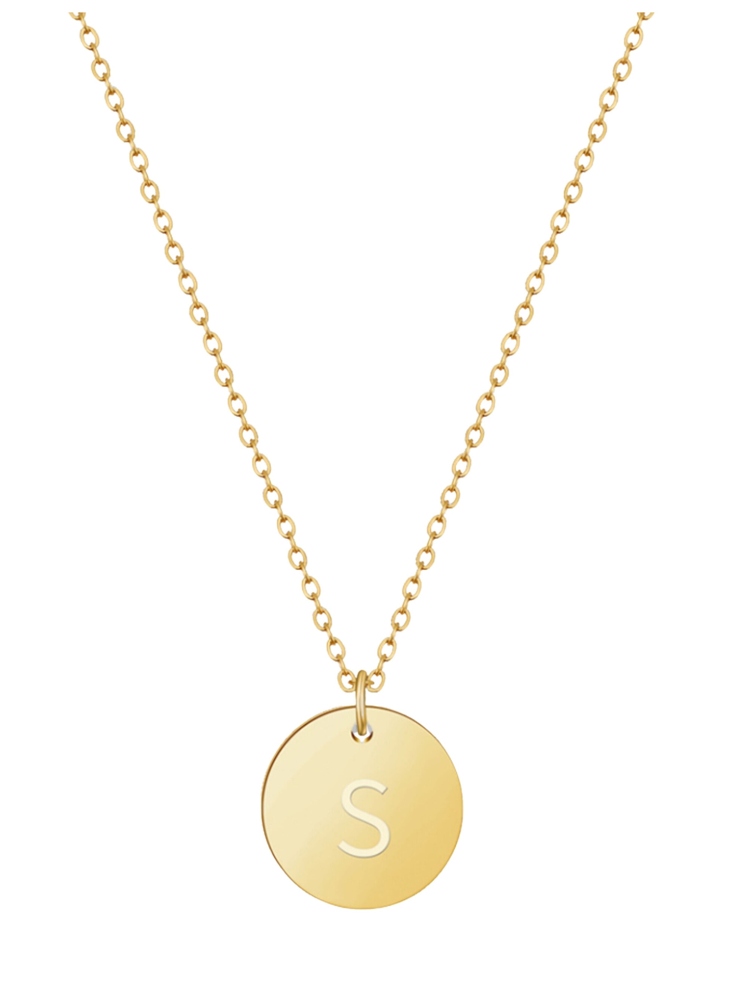 GOOD.designs Halskette in Gold: Vorderseite