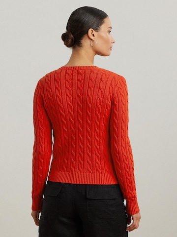 Lauren Ralph Lauren Knit cardigan in Orange