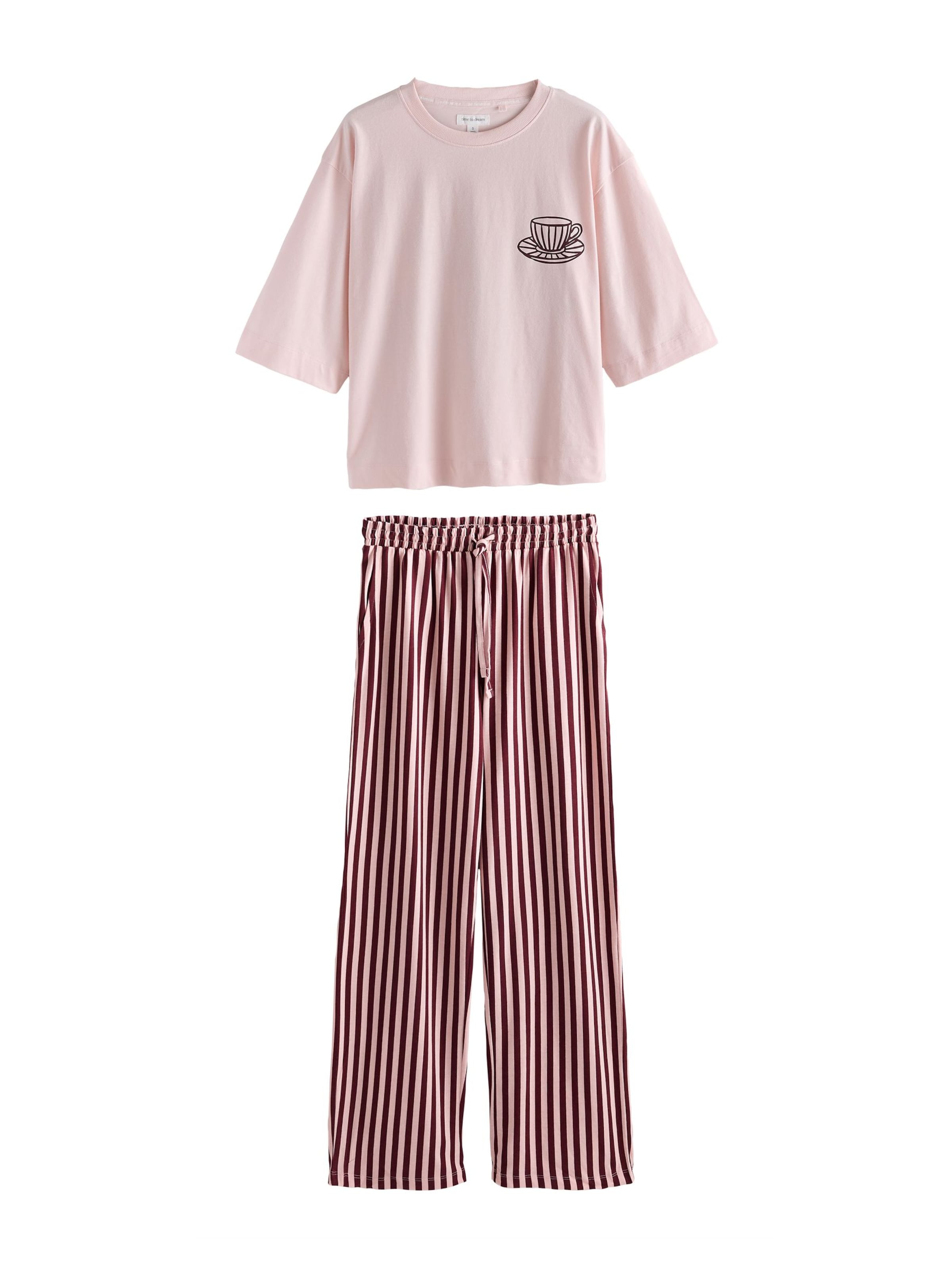 Next - Pijama en rosa: frente