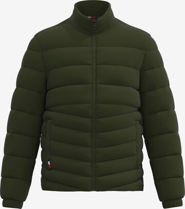 TOMMY HILFIGER Winter Jacket in Green: front