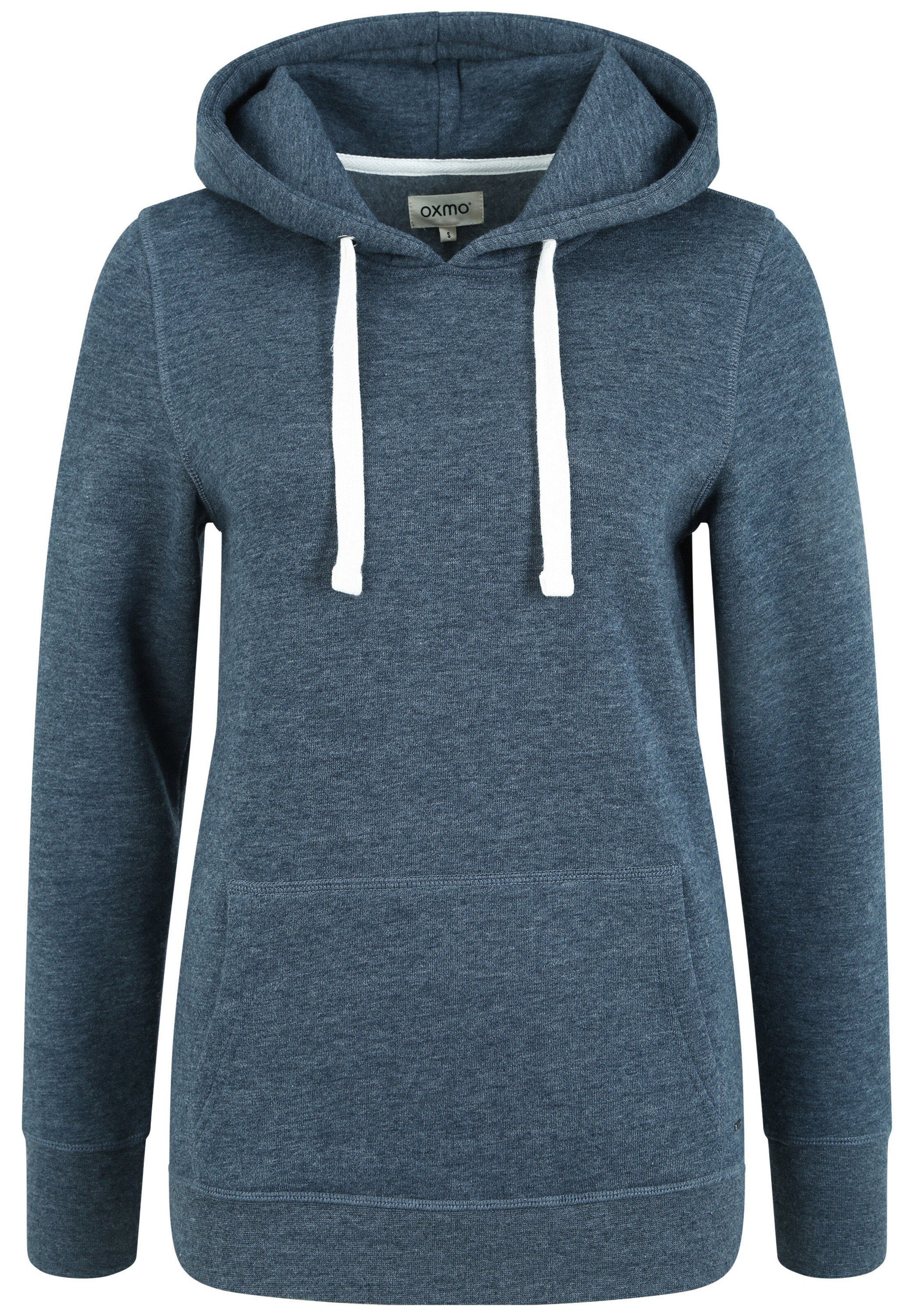 Oxmo Sweatshirt 'Olive' in Blauw: voorkant