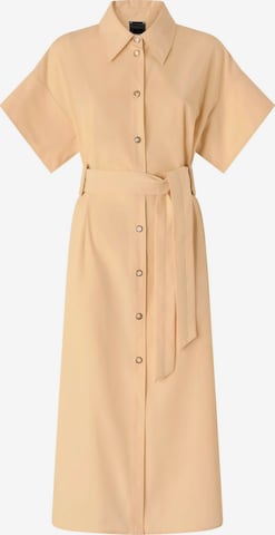 Robe 'PINKO ALESHA ABITO COTONE FLUIDO ABITO' PINKO en beige : devant