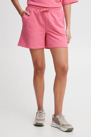 Oxmo Regular Broek 'Safri' in Roze: voorkant