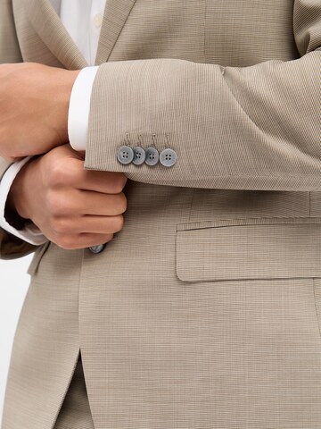 BOSS Regular fit Business blazer 'Jasper' in Beige