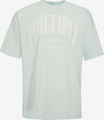 T-Shirt Multiply Apparel en bleu : devant