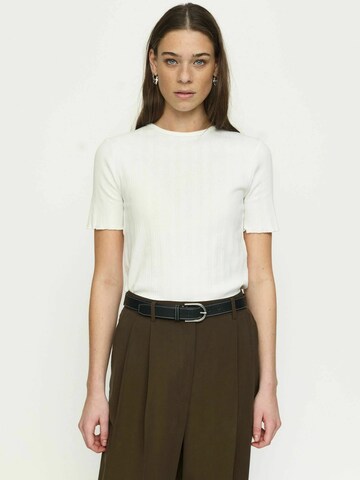 Top ' SRAdelle ' di Soft Rebels in bianco: frontale