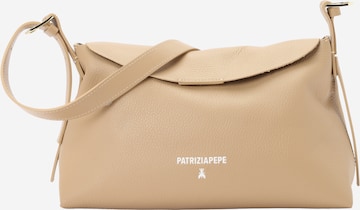 Borsa a spalla di PATRIZIA PEPE in beige: frontale