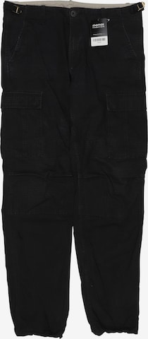 Carhartt WIP Stoffhose 32 in Schwarz: Vorderseite