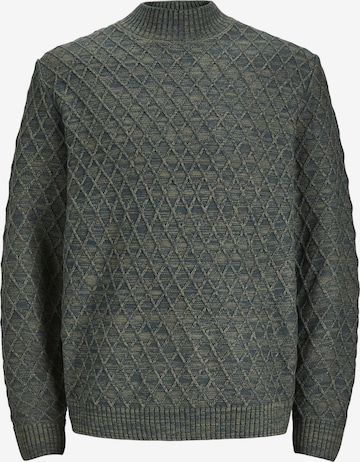 JACK & JONES Sweater 'Ziggi' in Green: front