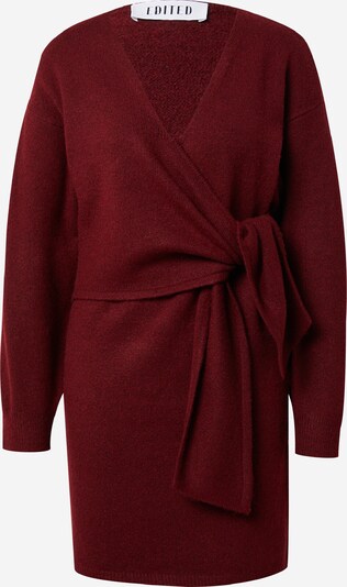 Rochie 'Loran' EDITED pe roșu burgundy, Vizualizare produs