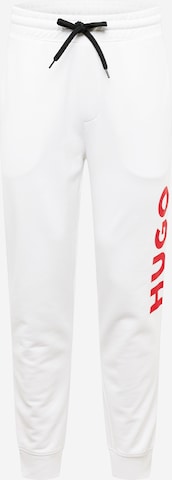 Pantalon 'Dutschi' HUGO Red en blanc : devant