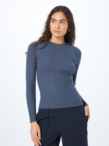 PIECES Pullover 'Crista' in Blau: predná strana