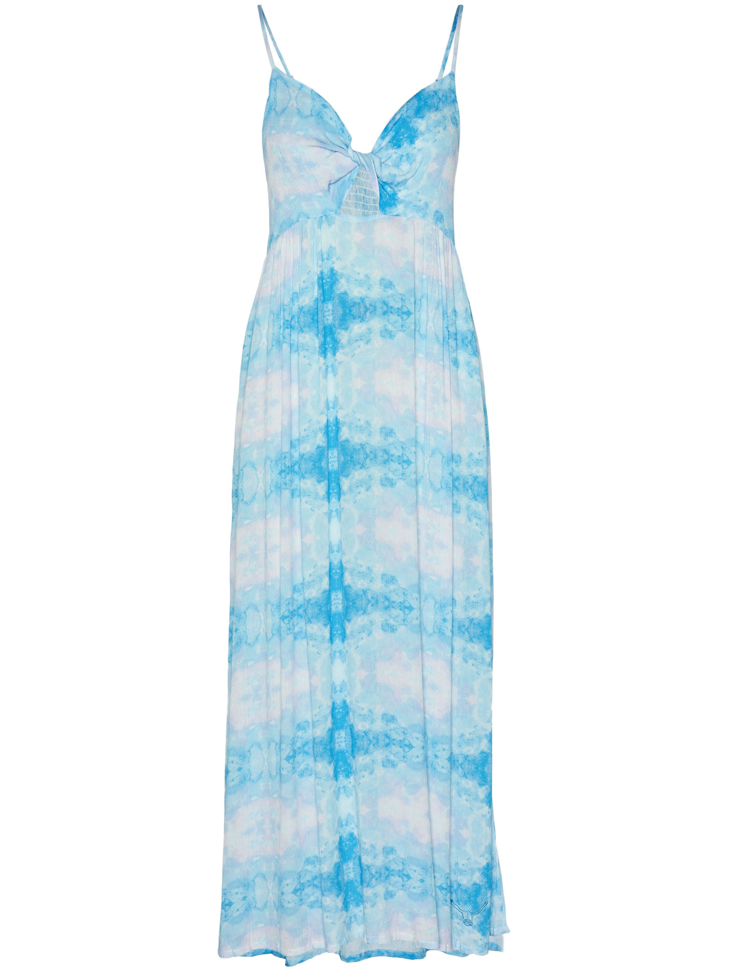 CHIEMSEE Dress ' mit Smokdetail im Rücken ' in Blue: front