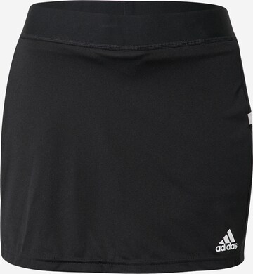 ADIDAS SPORTSWEAR Athletic Skorts 'Team 19' in Black: front