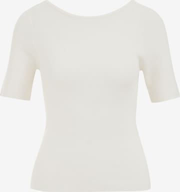 T-shirt WE Studio en blanc : devant