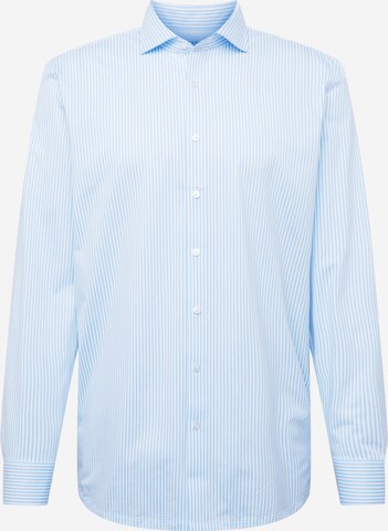 Coupe regular Chemise OLYMP en bleu : devant