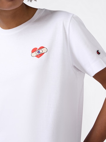 Champion Authentic Athletic Apparel Тениска в бяло