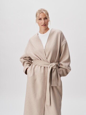 Cappotto di mezza stagione 'Kiara' di LeGer by Lena Gercke in beige: frontale