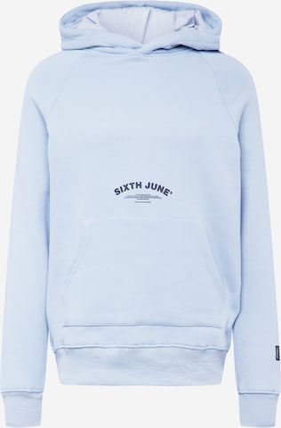 Sweat-shirt Sixth June en bleu : devant