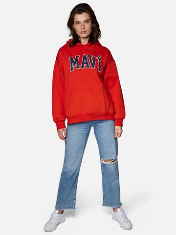 Mavi Sweatshirt 'MAVI ' in Red