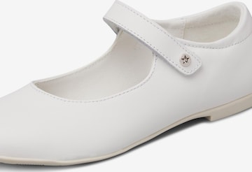 NATURINO Ballet Flats 'DARLING' in White: front