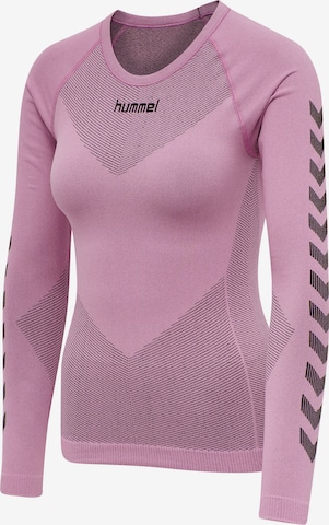 Hummel Performance shirt 'FIRST' in Pink