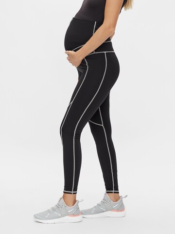 MAMALICIOUS Skinny Legíny 'Lift' – černá