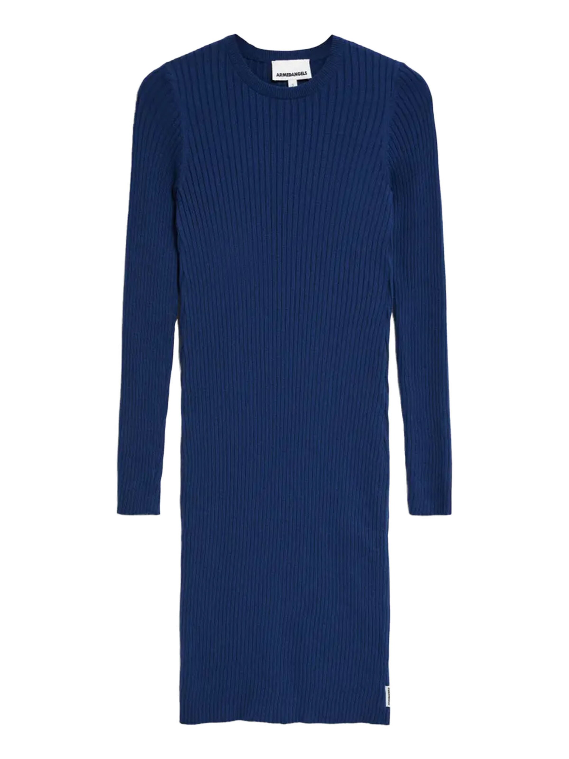 ARMEDANGELS Strickkleid 'Liaa RN' in Blau: Vorderseite