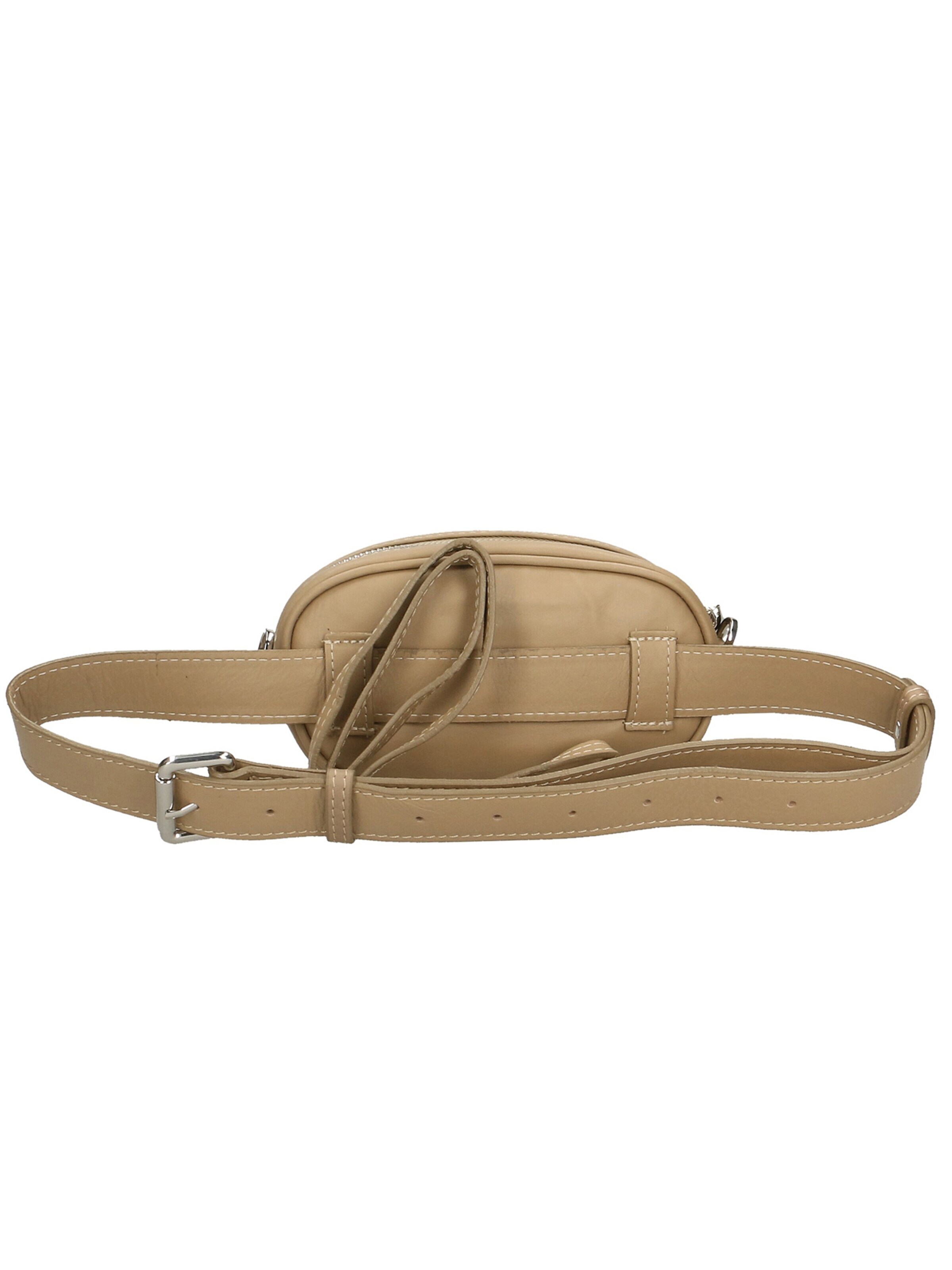 Marsupio 'Marsupio donna pelle sauvage con borchie cuore Made in Italy' di Gave Lux in grigio