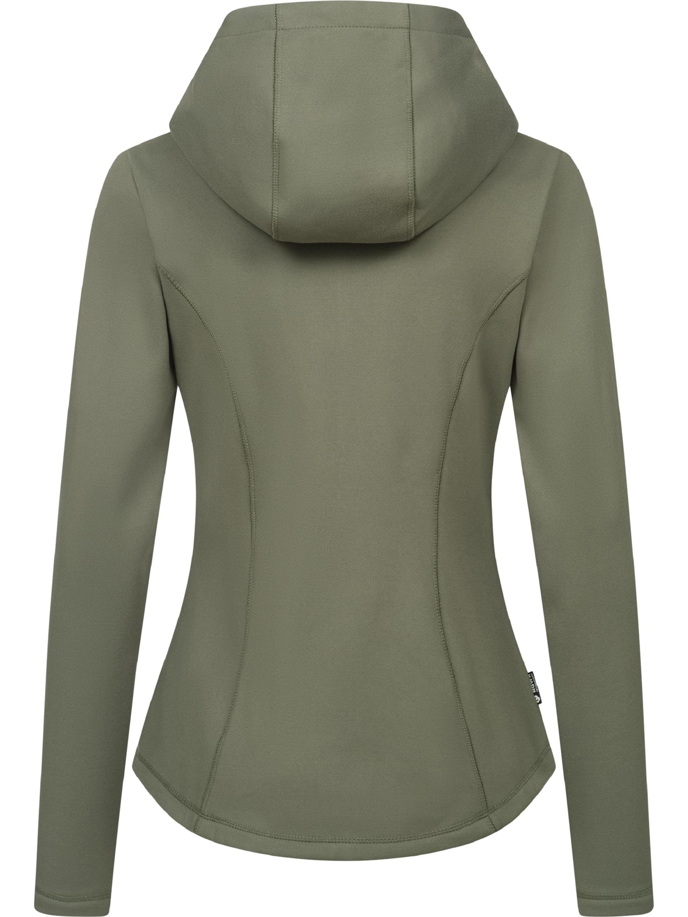 Geacă de primăvară-toamnă 'Lyshka' de la Ragwear pe verde