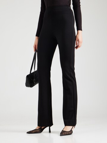 BOSS Flared Trousers 'C_Taboot' in Black: front