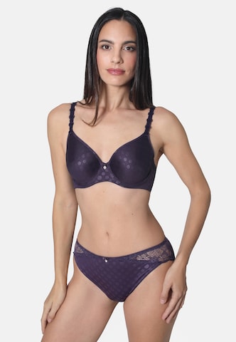 Bustier Soutien-gorge 'DOT & BLOSSOM' sassa en violet