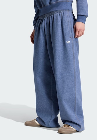 ADIDAS ORIGINALS Baggy Broek 'Trefoil Essentials' in Blauw: voorkant