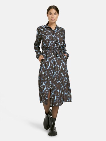 Milano Italy Shirt Dress in Black