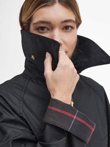 Barbour Jacke 'Allerston Wax' in Schwarz
