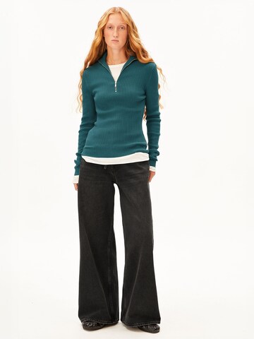 ARMEDANGELS Strickpullover COTTON in Grün